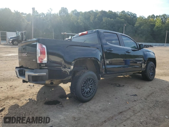 2015 GMC Canyon 2WD SLE with VIN 1GTG5BE32F1175576, listed as a Copart auction lot 72231784 with 29,485 mi miles and Salvage Title. Bid and sale history available at carsss.com. Image 3.