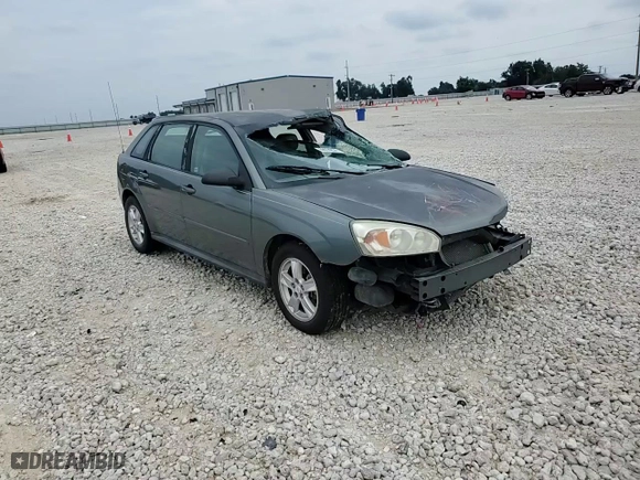 2005 Chevrolet Malibu Maxx LS with VIN 1G1ZT62845F168371, listed as a Copart auction lot 69974254 with 287,583 mi miles and Salvage Title. Bid and sale history available at carsss.com. Image 10.