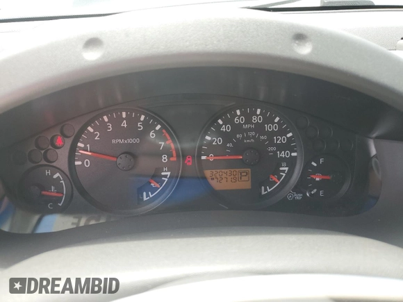 2008 Nissan Frontier SE with VIN 1N6AD09U28C418646, listed as a Copart auction lot 53130515 with 320,430 mi miles and Salvage title. Bid and sale history available at DreamBid. Image 9.