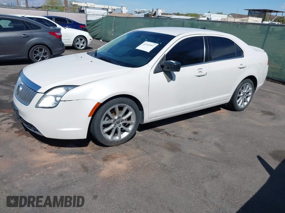 2011 Mercury Milan Premier with VIN 3MEHM0JG1BR602328, listed as a IAAI auction lot 42142461 with 105,857 mi miles and . Bid and sale history available at carsss.com. Image 2.