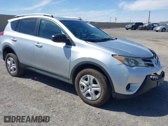 2013 Toyota RAV4 LE with VIN 2T3ZFREV4DW015598, listed as a IAAI auction lot 42087213 with 160,261 mi miles and . Bid and sale history available at carsss.com. Image 1.