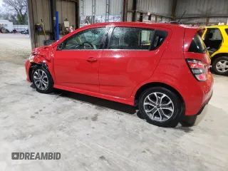 2020 Chevrolet Sonic LT with VIN 1G1JD6SB1L4122494, listed as a Copart auction lot 51142905 with 51,705 mi miles and Salvage title. Bid and sale history available at DreamBid. Image 2.