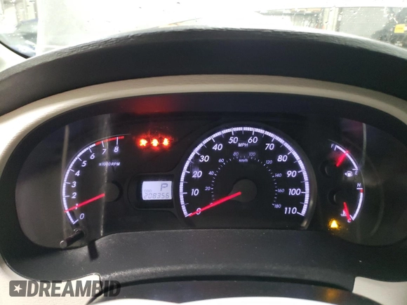 2011 Toyota Sienna LE AAS with VIN 5TDKK3DCXBS095708, listed as a Copart auction lot 87407754 with 208,356 mi miles and Salvage Title. Bid and sale history available at DreamBid. Image 9.