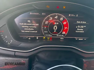 2018 Audi S5 Premium Plus z VIN WAUP4AF59JA010806, wystawiony jako Copart lot #42228515 z przebiegiem 72 745 mil mil oraz Szkoda całkowita • Salvage title. Historia ofert i sprzedaży dostępna na DreamBid. Obrazek 9.