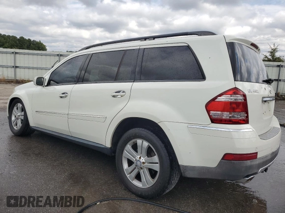2008 Mercedes-Benz GL-Class 4.6L with VIN 4JGBF71E58A336416, listed as a Copart auction lot 69303964 with 215,984 mi miles and Salvage Title. Bid and sale history available at carsss.com. Image 2.