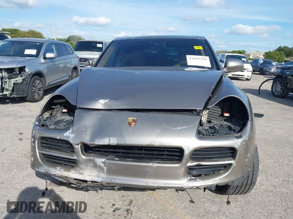 2005 Porsche Cayenne S with VIN WP1AB29P75LA61263, listed as a IAAI auction lot 41635350 with 242,874 mi miles. Bid and sale history available at carsss.com. Image 13.