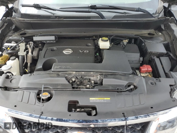 2015 Nissan Pathfinder SV with VIN 5N1AR2MN0FC644645, listed as a Copart auction lot 54416355 with 132,598 mi miles and Clean title. Bid and sale history available at DreamBid. Image 12.