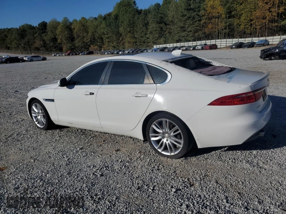 2016 Jaguar XF 35t Prestige with VIN SAJBE4BV5GCY02953, listed as a Copart auction lot 76556244 with 86,993 mi miles and Salvage Title. Bid and sale history available at carsss.com. Image 2.