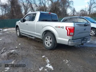 2016 Ford F-150 XLT with VIN 1FTEX1EP7GFC38318, listed as a IAAI auction lot 41417018 with 107,838 mi miles. Bid and sale history available at carsss.com. Image 3.
