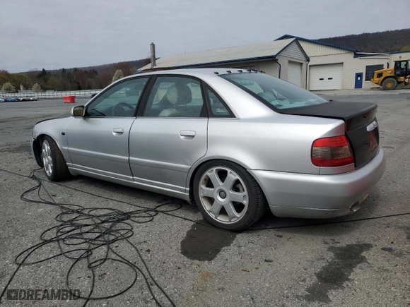 2001 Audi S4 with VIN WAURD68D61A048004, listed as a Copart auction lot 53137275 with 146,494 mi miles and Salvage Title. Bid and sale history available at carsss.com. Image 2.