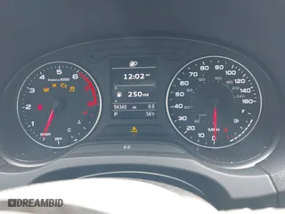 2016 Audi A3 2.0T Premium with VIN WAUB8GFF0G1061582, listed as a IAAI auction lot 41821780 with 94,340 mi miles. Bid and sale history available at carsss.com. Image 7.