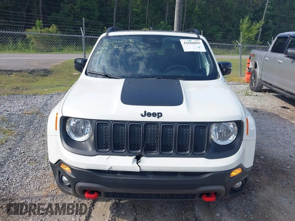 2023 Jeep Renegade Trailhawk with VIN ZACNJDC18PPP66512, listed as a IAAI auction lot 42608005 with 39,351 mi miles and . Bid and sale history available at DreamBid. Image 12.