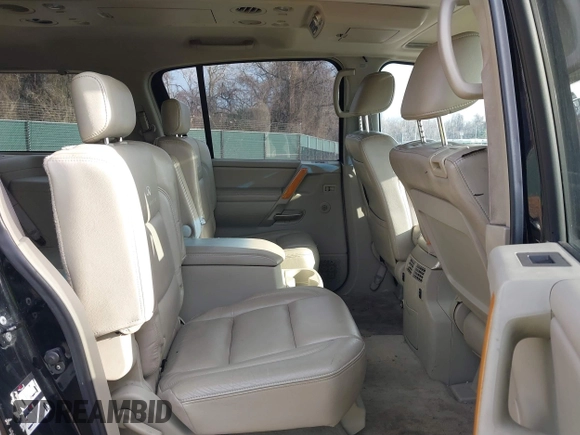 2006 Infiniti QX56 with VIN 5N3AA08C06N800652, listed as a IAAI auction lot 41552567 with 141,625 mi miles and . Bid and sale history available at DreamBid. Image 8.