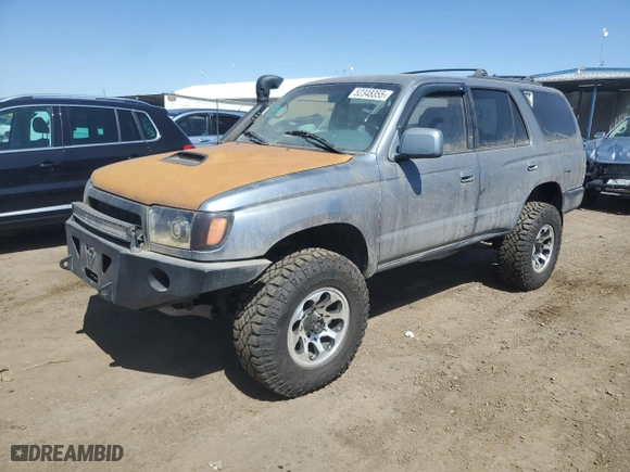 1997 Toyota 4Runner SR5 with VIN JT3HN86R7V0082099, listed as a Copart auction lot 52348355 with 223,156 mi miles and Clean Title. Bid and sale history available at carsss.com. Image 1.