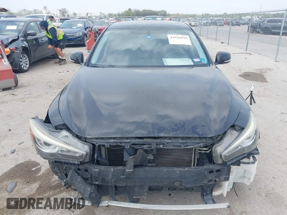 2015 Infiniti Q50 Premium z VIN JN1BV7AP3FM347065, wystawiony jako IAAI lot #41926070 z przebiegiem 110 487 mil mil oraz . Historia ofert i sprzedaży dostępna na DreamBid. Obrazek 13.