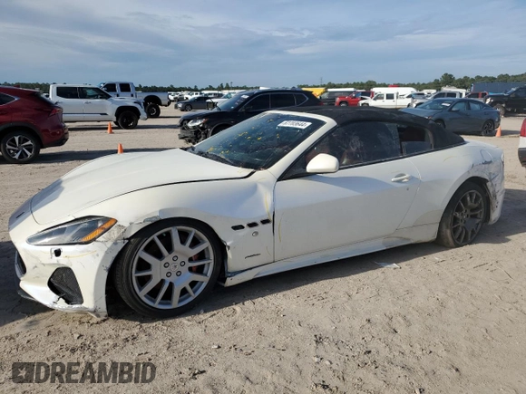 2019 Maserati GranTurismo Sport with VIN ZAM45VMA0K0318444, listed as a Copart auction lot 67703644 with Not provided miles and Non repairable. Bid and sale history available at DreamBid. Image 1.