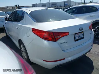 2013 Kia Optima LX with VIN KNAGM4A71D5383314, listed as a IAAI auction lot 41812942 with 228,220 mi miles. Bid and sale history available at carsss.com. Image 3.