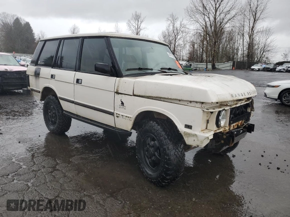 1991 Land Rover Range Rover with VIN SALHV124XMA605162, listed as a Copart auction lot 43775265 with 68,368 mi miles and Clean Title. Bid and sale history available at DreamBid. Image 4.