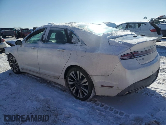2019 Lincoln MKZ Reserve II with VIN 3LN6L5F96KR606972, listed as a Copart auction lot 42345565 with 55,876 mi miles and Salvage title. Bid and sale history available at DreamBid. Image 2.