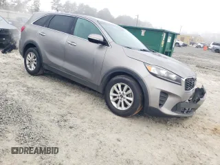 2019 Kia Sorento S V6 with VIN 5XYPG4A53KG491429, listed as a Copart auction lot 49137655 with 138,492 mi miles and Salvage Title. Bid and sale history available at carsss.com. Image 4.