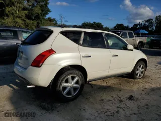 2005 Nissan Murano SL with VIN JN8AZ08TX5W312036, listed as a Copart auction lot 74571564 with 151,894 mi miles and Salvage Title. Bid and sale history available at carsss.com. Image 3.