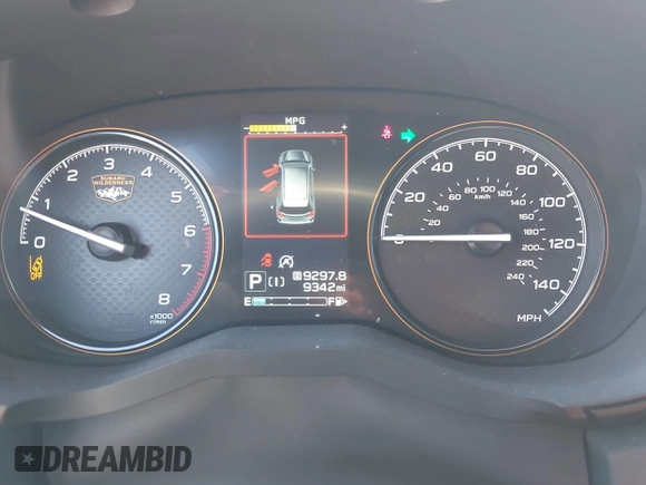 2024 Subaru Forester Wilderness with VIN JF2SKAJC3RH519044, listed as a IAAI auction lot 42138586 with 9,342 mi miles and . Bid and sale history available at DreamBid. Image 7.
