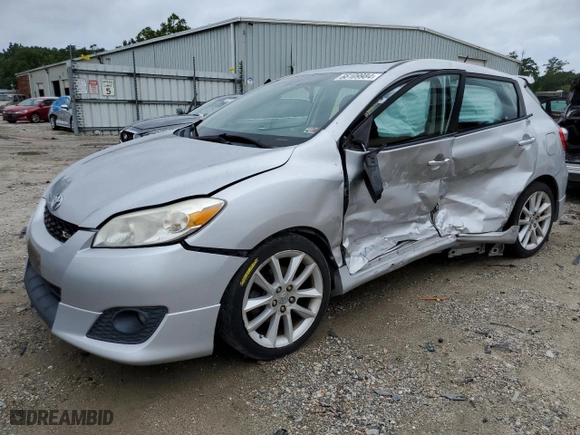 2010 Toyota Matrix XRS with VIN 2T1ME4EE4AC006258, listed as a Copart auction lot 66109984 with 99,478 mi miles and Salvage Title. Bid and sale history available at carsss.com. Image 1.