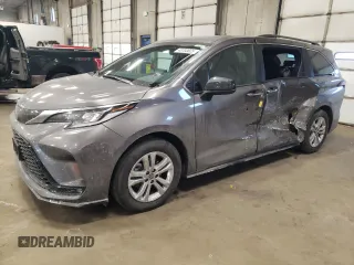2022 Toyota Sienna XSE z VIN 5TDDSKFC3NS053062, wystawiony jako Copart lot #43703605 z przebiegiem 19 433 mil mil oraz Szkoda całkowita • Salvage title. Historia ofert i sprzedaży dostępna na DreamBid. Obrazek 1.