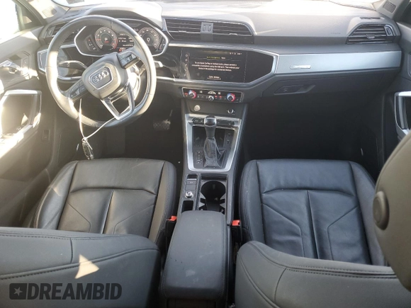 2019 Audi Q3 S line Premium Plus with VIN WA1EECF37K1082746, listed as a Copart auction lot 86808884 with 43,252 mi miles and Salvage Title. Bid and sale history available at carsss.com. Image 8.