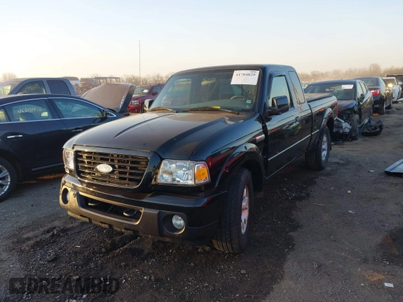 2009 Ford Ranger XL with VIN 1FTZR15E79PA68856, listed as a IAAI auction lot 41784829 with 153,928 mi miles. Bid and sale history available at carsss.com. Image 13.