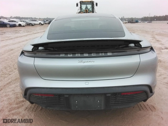 2021 Porsche Taycan with VIN WP0AA2Y14MSA18735, listed as a Copart auction lot 72616054 with NaN miles and Salvage Title. Bid and sale history available at carsss.com. Image 6.