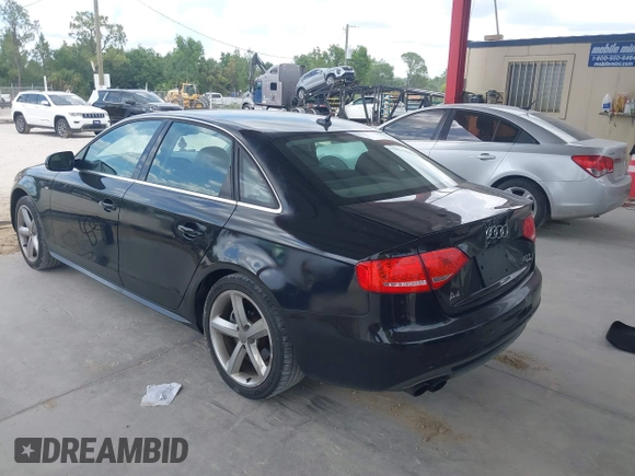 2012 Audi A4 Premium Plus with VIN WAUFFAFLXCN017411, listed as a IAAI auction lot 42543977 with 139,996 mi miles and . Bid and sale history available at DreamBid. Image 3.
