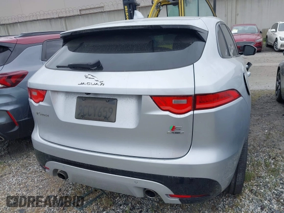 2017 Jaguar F-Pace S with VIN SADCM2BV6HA066651, listed as a IAAI auction lot 41758669 with 82,968 mi miles and . Bid and sale history available at DreamBid. Image 16.