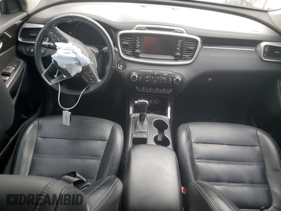 2017 Kia Sorento EX z VIN 5XYPH4A59HG203449, wystawiony jako Copart lot #51529405 z przebiegiem Nie podano mil oraz Szkoda całkowita • Salvage title. Historia ofert i sprzedaży dostępna na DreamBid. Obrazek 8.