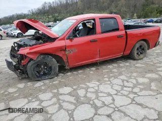 2024 Ram 1500 Express z VIN 1C6RR7KT5RS154094, wystawiony jako Copart lot #50865755 z przebiegiem Nie podano mil oraz Szkoda całkowita • Salvage title. Historia ofert i sprzedaży dostępna na DreamBid. Obrazek 1.