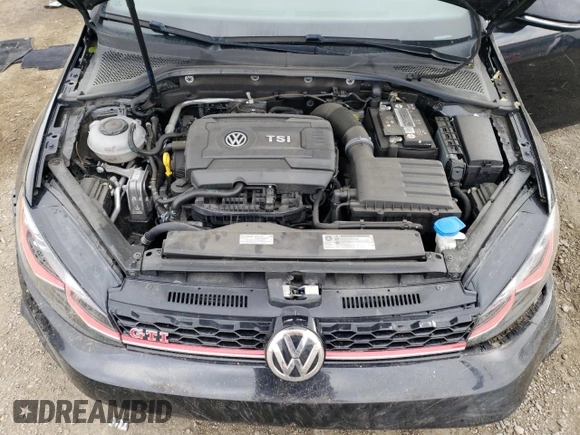 2019 Volkswagen Golf GTI S with VIN 3VW5T7AU0KM034198, listed as a Copart auction lot 46554694 with 27,092 mi miles. Bid and sale history available at carsss.com. Image 11.