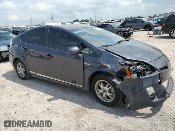 2011 Toyota Prius I with VIN JTDKN3DU4B0305903, listed as a Copart auction lot 54242085 with 115,768 mi miles and Salvage Title. Bid and sale history available at carsss.com. Image 4.