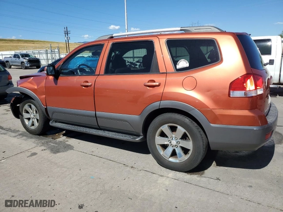 2009 Kia Borrego EX with VIN KNDJJ741795018508, listed as a Copart auction lot 68068774 with 195,815 mi miles and Salvage Title. Bid and sale history available at carsss.com. Image 2.