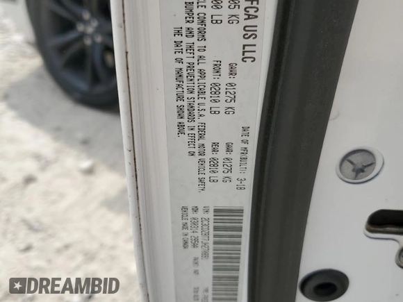 2018 Dodge Challenger R/T with VIN 2C3CDZBT7JH270891, listed as a Copart auction lot 53246375 with 140,082 mi miles and Salvage title. Bid and sale history available at DreamBid. Image 12.
