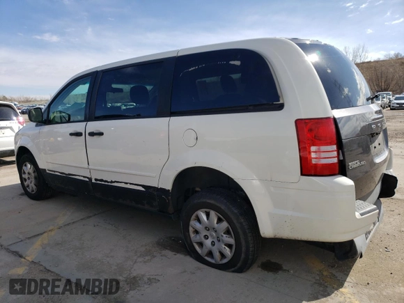 2008 Chrysler Town & Country LX with VIN 2A8HR44H78R708501, listed as a Copart auction lot 47784485 with 215,454 mi miles and Clean Title. Bid and sale history available at carsss.com. Image 2.