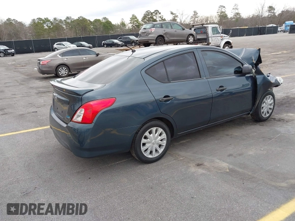 2015 Nissan Versa S Plus with VIN 3N1CN7APXFL901376, listed as a IAAI auction lot 41600848 with 235,995 mi miles and . Bid and sale history available at DreamBid. Image 4.