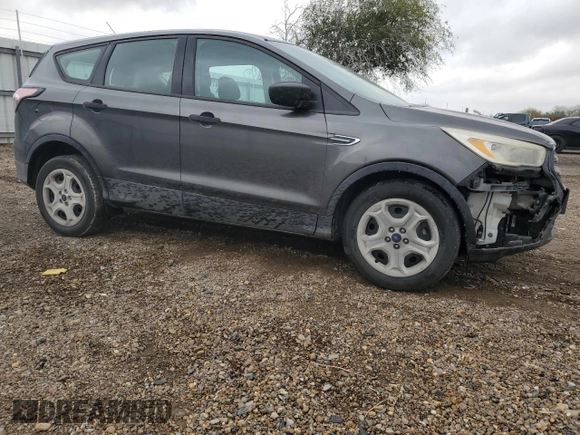 2017 Ford Escape S z VIN 1FMCU0F76HUD84825, wystawiony jako Copart lot #42800185 z przebiegiem 59 447 mil mil oraz Szkoda całkowita • Salvage title. Historia ofert i sprzedaży dostępna na DreamBid. Obrazek 4.