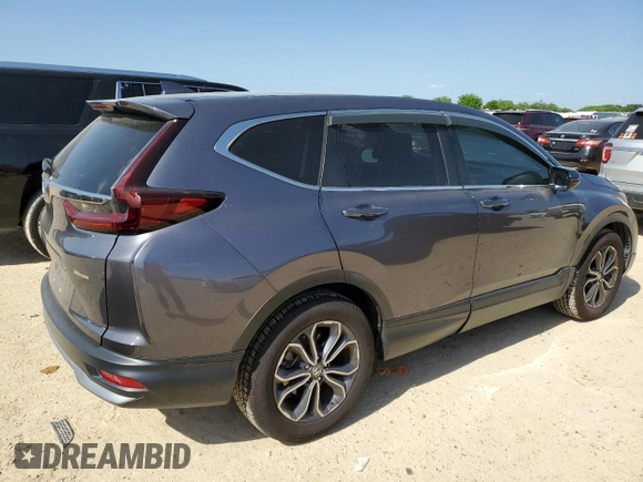 2022 Honda CR-V EX-L z VIN 7FARW1H89NE004129, wystawiony jako Copart lot #52430695 z przebiegiem 57 185 mil mil oraz Czysty tytuł • Clean title. Historia ofert i sprzedaży dostępna na DreamBid. Obrazek 3.