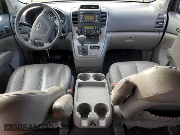 2010 Kia Sedona EX with VIN KNDMH4C34A6341276, listed as a Copart auction lot 83748944 with 175,364 mi miles and Salvage Title. Bid and sale history available at DreamBid. Image 8.