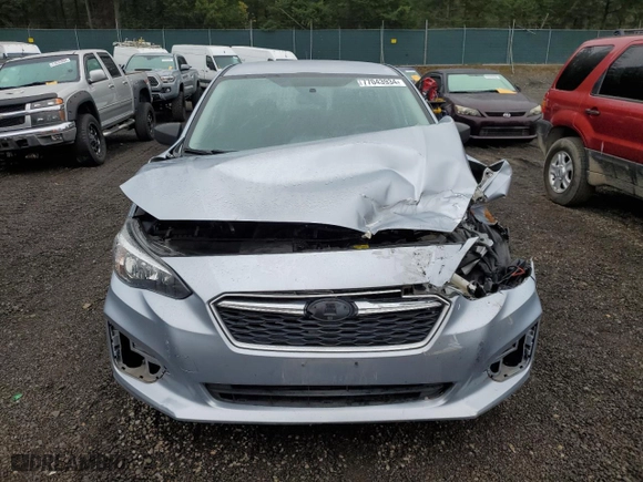 2019 Subaru Impreza with VIN 4S3GKAA66K3608155, listed as a Copart auction lot 77043934 with 0 mi miles and Salvage Title. Bid and sale history available at carsss.com. Image 5.