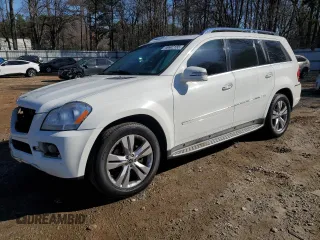 2011 Mercedes-Benz GL-Class GL 450 with VIN 4JGBF7BE5BA756389, listed as a Copart auction lot 48602155 with 125,854 mi miles and Salvage Title. Bid and sale history available at carsss.com. Image 1.