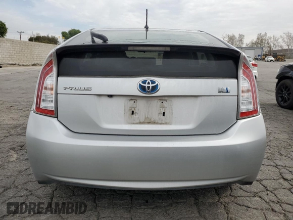 2015 Toyota Prius Four with VIN JTDKN3DU4F0470615, listed as a Copart auction lot 47820255 with 201,290 mi miles and Salvage Title. Bid and sale history available at carsss.com. Image 6.