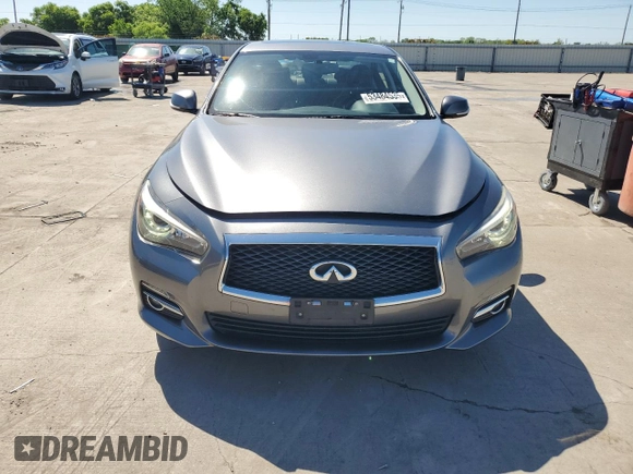 2017 Infiniti Q50 Premium z VIN JN1EV7AP6HM739506, wystawiony jako Copart lot #53484535 z przebiegiem 132 875 mil mil oraz Szkody całkowita. Historia ofert i sprzedaży dostępna na DreamBid. Obrazek 5.