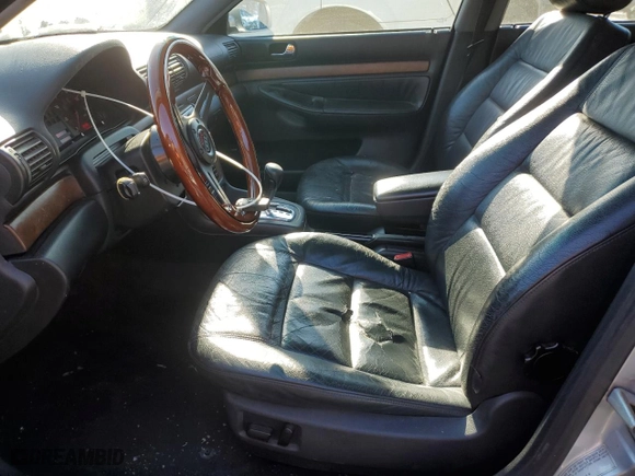 1999 Audi A4 with VIN WAUGD28D7XA057495, listed as a Copart auction lot 89338715 with 154,901 mi miles and Salvage Title. Bid and sale history available at carsss.com. Image 7.
