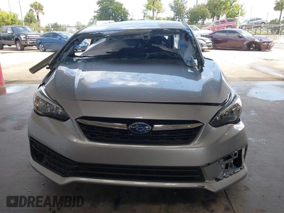 2022 Subaru Impreza with VIN 4S3GKAB60N3602547, listed as a IAAI auction lot 42389068 with 39,606 mi miles and . Bid and sale history available at DreamBid. Image 12.